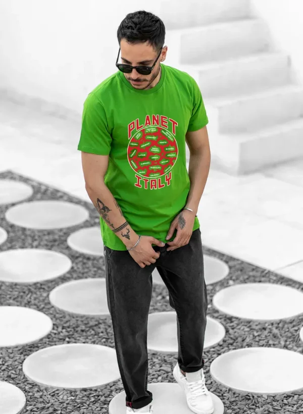 Planet Italy Men Short Sleeve