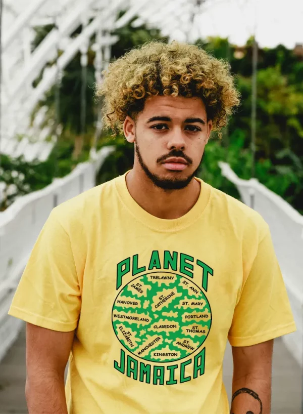 Planet Jamaica Men Short Sleeve