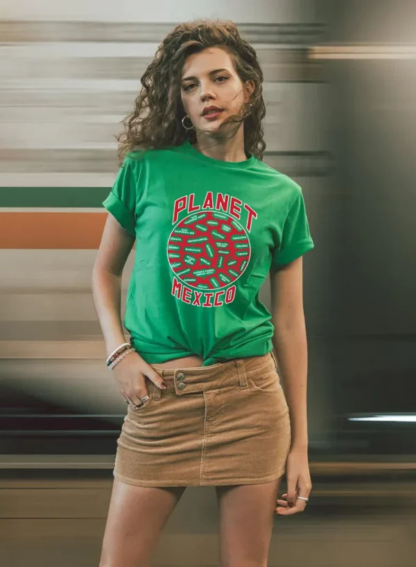 Planet Mexico Women Short Sleeve
