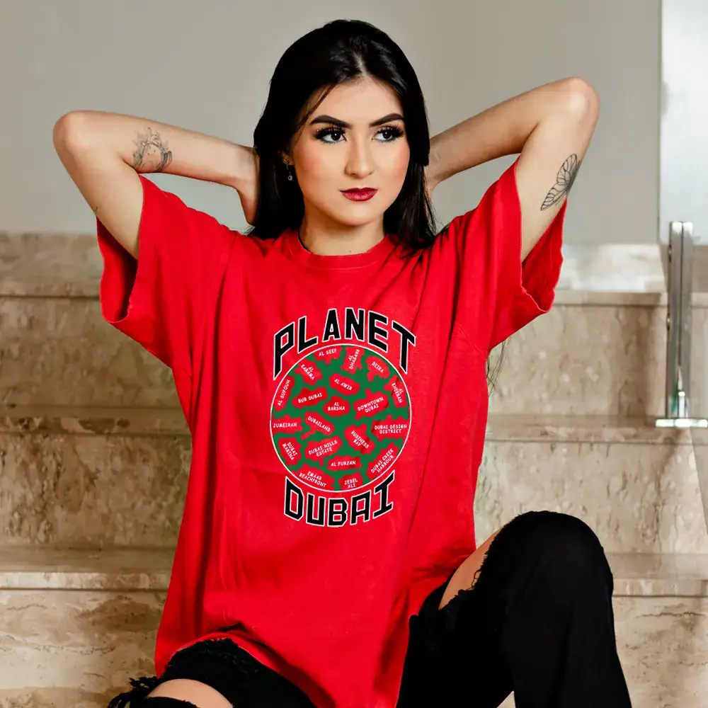 Model-Dubai-2-1.webp Planet Dubai Short Sleeve - Image 1